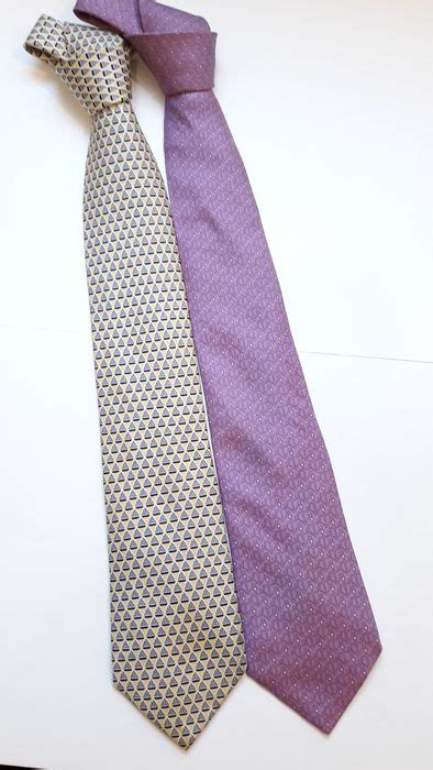 hermes ties width